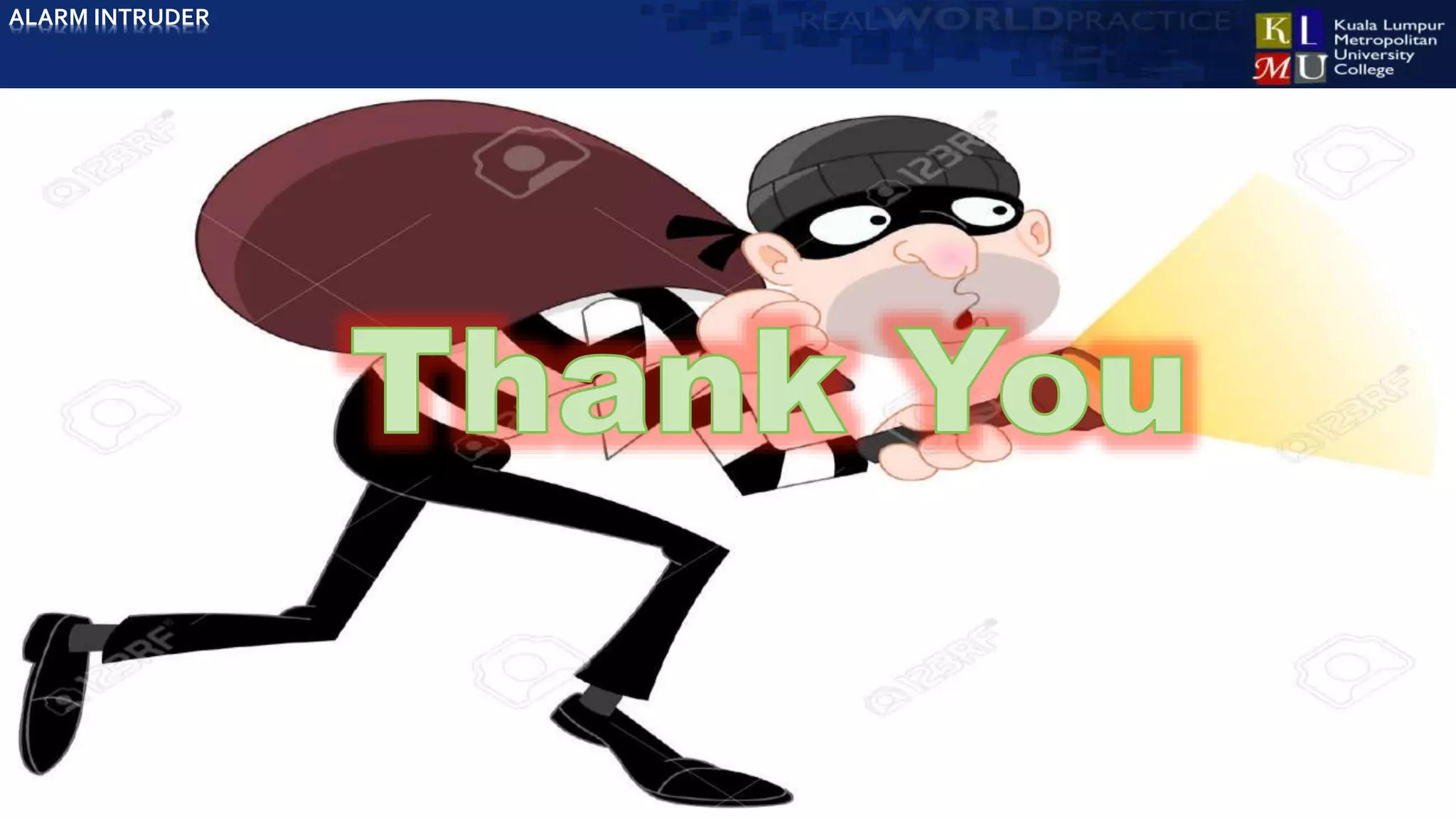 ALARM INTRUDER
TOPIC
 