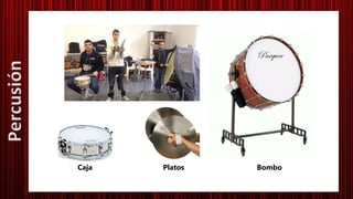 Caja Platos Bombo
Percusión
 
