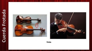 Viola
CuerdaFrotada
 
