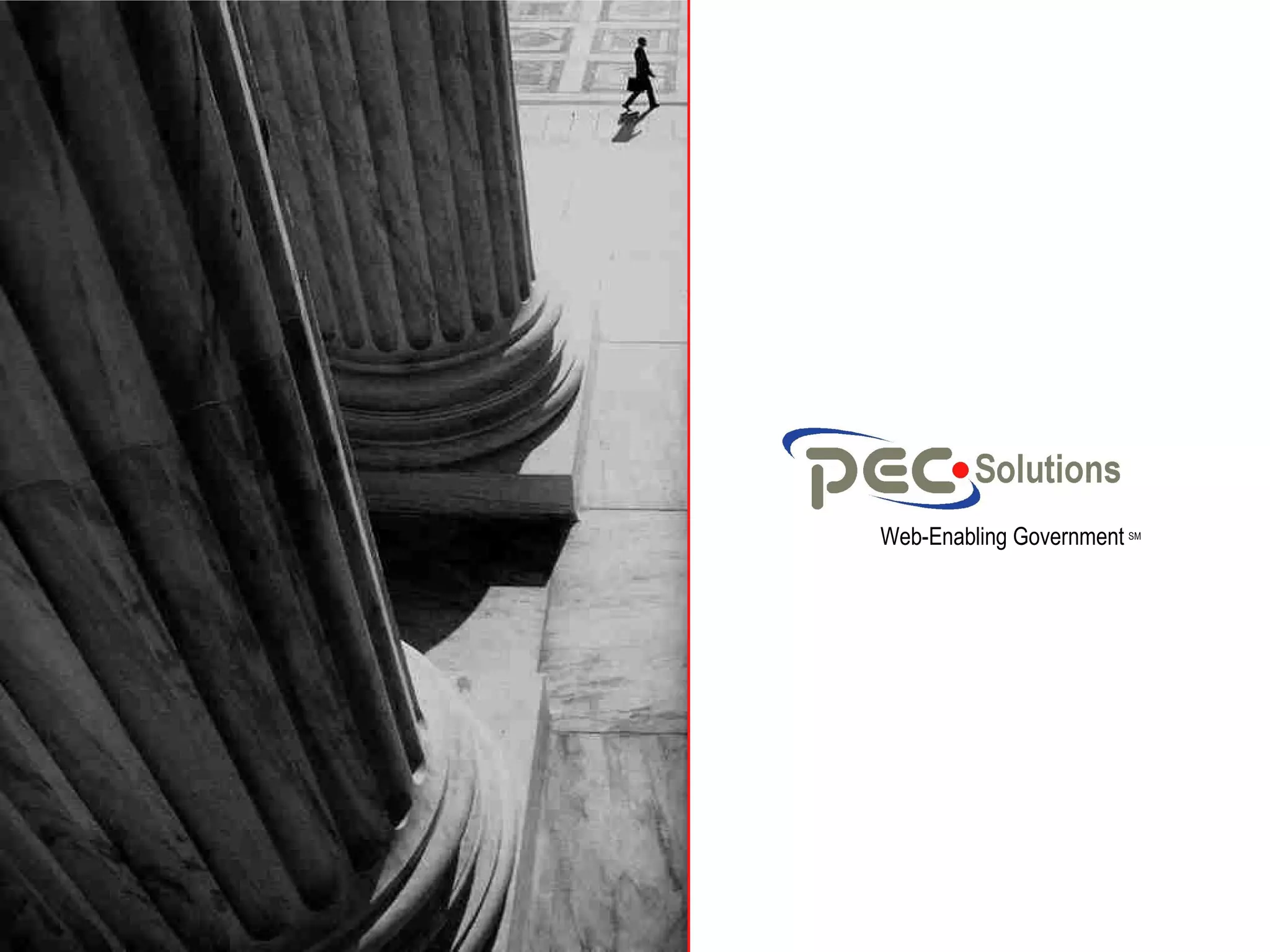 Web-Enabling Government SM
 