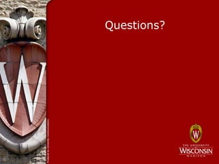Questions?
 