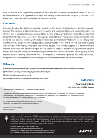 Intrusion Detection System (IDS) | PDF