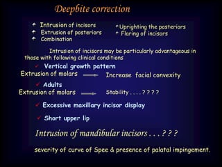 INTRUSION MECHANICS IN ORTHODONTICS..ppt