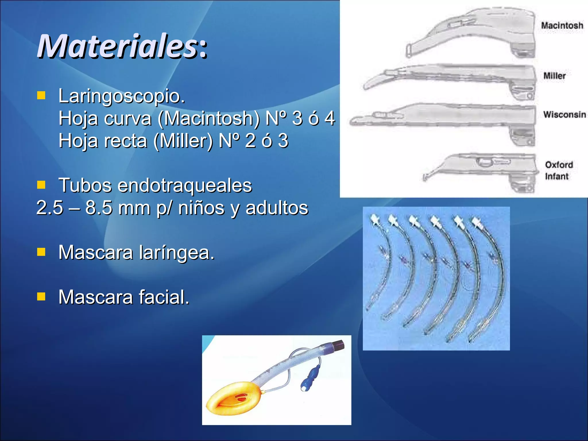 Intubacion endotraqueal | PPT