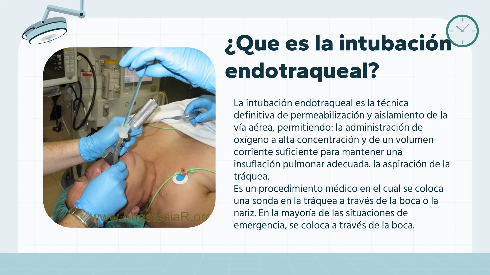 Intubación endotraqueal indicaciones material procedimiento | PDF