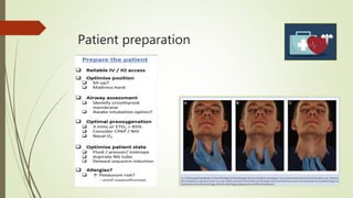Patient preparation
 