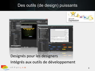 Designés pour les designersIntégrés aux outils de développementDes outils (de design) puissants 8