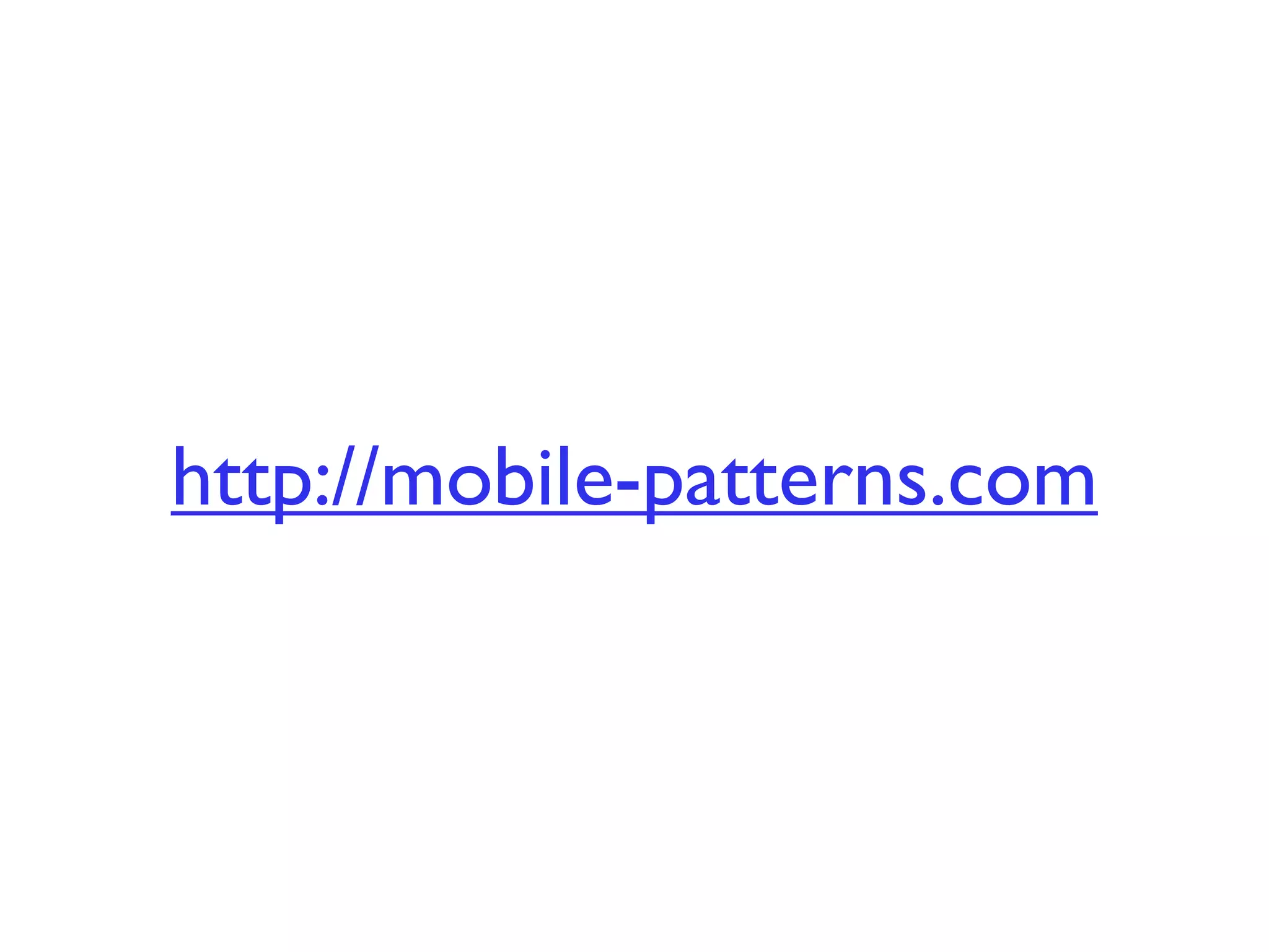 http://mobile-patterns.com
 