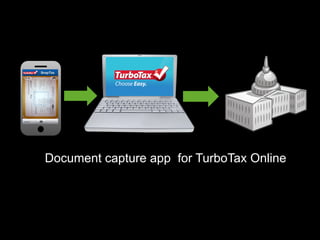 Document capture app for TurboTax Online
 