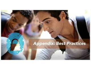 © 2016 by RayLai, Confidential and Proprietary
Appendix: Best Practices
 