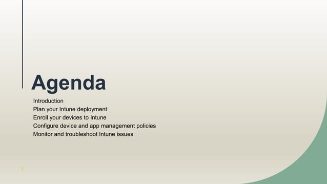 Presentation - Manual on how to proceed with Intune Implementation ...