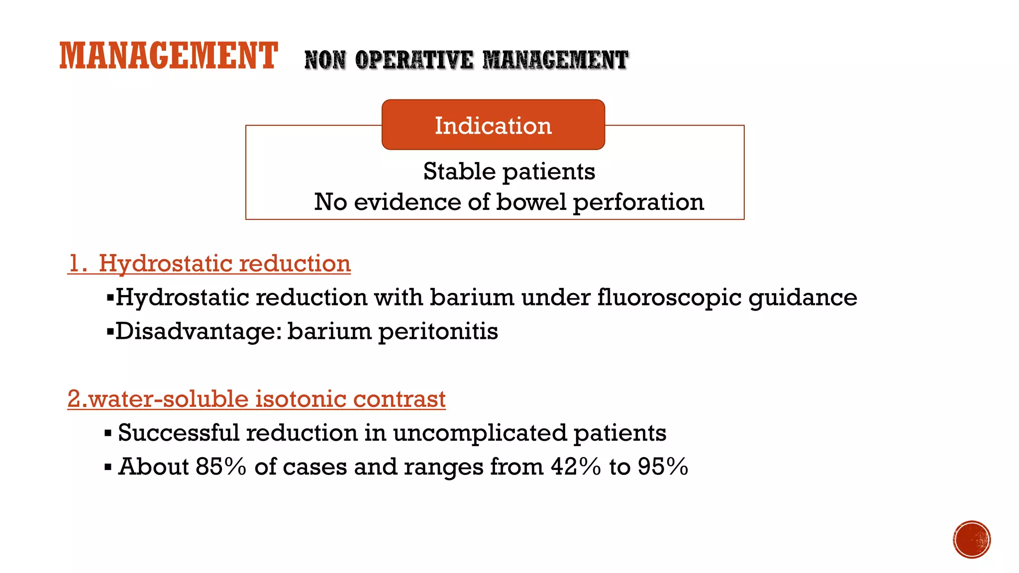 Intussusception