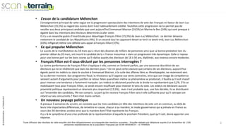©SCANRESEARCH-LETERRAIN2017
Toute diffusion des résultats de cette enquête doit être obligatoirement accompagnée des mentions suivantes : Enquête réalisée par téléphone auprès d’un échantillon de 1106
personnes représentatives de la population Française par SCAN-RESEARCH – LE TERRAIN
2
• L’essor de la candidature Mélenchon
L’enseignement principal de cette vague est la progression spectaculaire des intentions de vote des Français en faveur de Jean-Luc
Mélenchon (19,5%) au regard des scores dont il est habituellement crédité. Toutefois cette progression ne lui permet pas de
recoller aux deux principaux candidats que sont aujourd’hui Emmanuel Macron (24,5%) et Marine le Pen (24%) qui sont presque à
égalité dans les intentions des électeurs déterminés à aller voter.
Il n’y a en revanche guère d’incertitude pour départager François Fillon (15,5%) de Jean-Luc Mélenchon : ce dernier devance
nettement le candidat de Les Républicains (4%). Si un second tour les opposant devait se tenir ce week-end, Jean-Luc Mélenchon
(63%) infligerait même une défaite sans appel à François Fillon (37%).
• Ce qui propulse Mélenchon
Le succès de la manifestation du 18 mars qui a réuni des dizaines de milliers de personnes ainsi que sa bonne prestation lors du
premier débat du 20 mars, ont inscrit le candidat de la « France insoumise » dans un progression très dynamique. Celle-ci repose
pour une bonne part sur les bons scores qu’il réalise auprès des électeurs de 18 à 34 ans, diplômés, aux revenus encore modestes.
• François Fillon est-il sous-déclaré par les personnes interrogées ?
La contre-performance de François Fillon s’explique-t-elle, comme on l’entend parfois, par une excessive discrétion de ses
électeurs qui ne se révèleront que dans les derniers jours ? On ne peut certes exclure que certains de ses électeurs, aujourd’hui
égarés parmi les indécis ou dans le soutien à Emmanuel Macron, à la suite des affaires liées au Penelopegate, ne reviennent vers
lui au dernier moment. Son programme fiscal, la résistance qu’il oppose aux vents contraires, ainsi que son image de compétence
seraient autant d’arguments pour justifier ce retour. Mais quand bien même ce phénomène se produirait, il faudra qu’il soit massif
pour inverser une tendance si fortement marquée. Les indécis se déclarant proches de la droite ne représentent que 3,2%. S’ils se
mobilisaient tous pour François Fillon, ce serait encore insuffisant pour inverser le sens du vote. Les indécis ne déclarant aucune
proximité politique représentent un réservoir plus important (13,5%), mais il est probable que, une fois décidés, ils se distribuent
sur l'ensemble des candidats, FN non compris. La part qu’en recevra François Fillon sera-t-elle suffisante pour qu’il rattrape son
retard sur ses concurrents ? Rien n’est moins certain.
• Un nouveau paysage politique
A presque 3 semaines du scrutin, on constate que les trois candidats en tête des intentions de vote ont en commun, au delà de
leurs très importantes différences, de remettre en cause, chacun à sa manière, le mode gouvernance qui a prévalu en France au
cours des 50 dernières années ainsi que la manière dont l’Etat représente les Français.
Il y a là le symptôme d’une crise profonde de la représentation à laquelle le prochain Président, quel qu’il soit, devra apporter une
réponse.
 