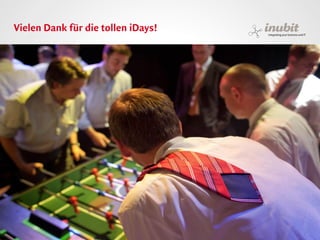 Vielen Dank für die tollen iDays!




inubit – integrating your business and IT
 