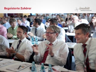 Begeisterte Zuhörer




inubit – integrating your business and IT
 