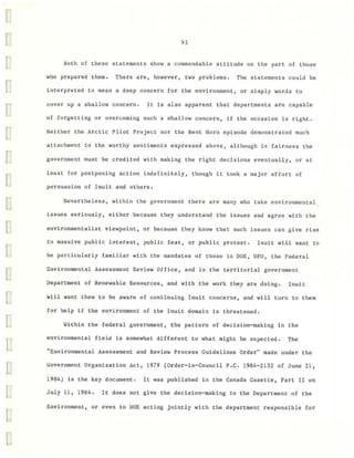 Inuit and Canada's Ocean Management