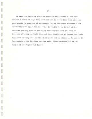 Inuit and Canada's Ocean Management