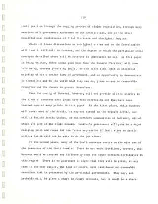 Inuit and Canada's Ocean Management