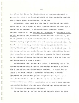 Inuit and Canada's Ocean Management