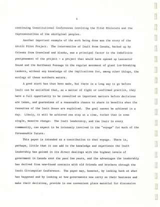 Inuit and Canada's Ocean Management