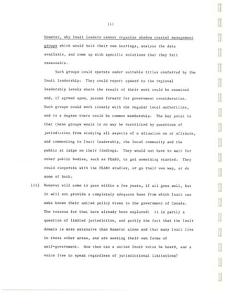 Inuit and Canada's Ocean Management