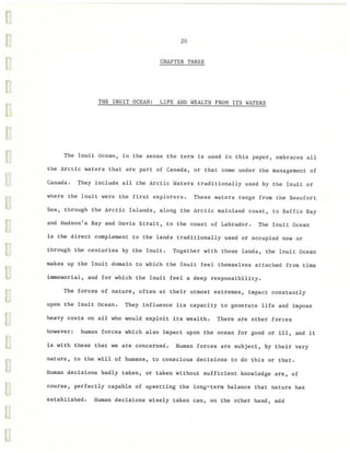 Inuit and Canada's Ocean Management