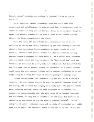 Inuit and Canada's Ocean Management