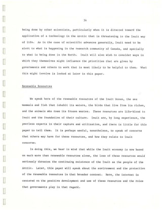 Inuit and Canada's Ocean Management