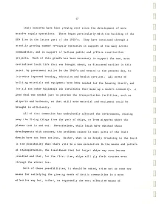 Inuit and Canada's Ocean Management