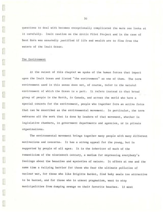 Inuit and Canada's Ocean Management