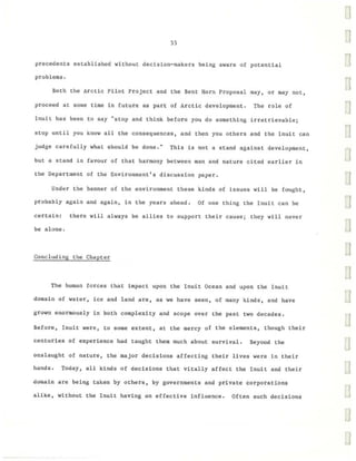 Inuit and Canada's Ocean Management