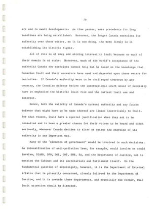 Inuit and Canada's Ocean Management