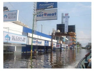 inundacion 2007 en tabasco