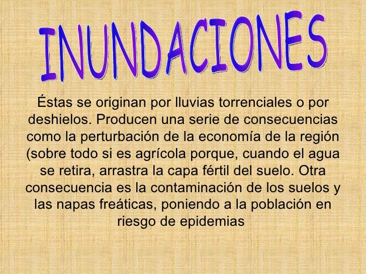 Inundaciones