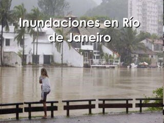 Inundaciones en Río de Janeiro 