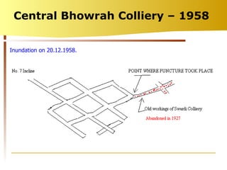 Central Bhowrah Colliery – 1958 Inundation on 20.12.1958. 