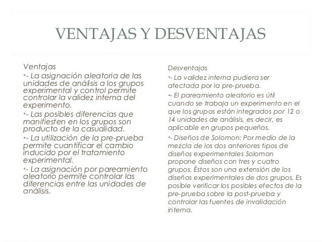 Investigacion experimental