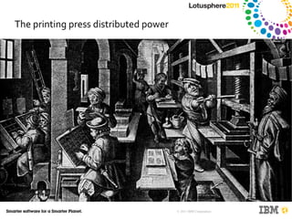 The printing press distributed power 