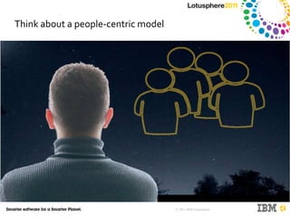 Think about a people-centric model 