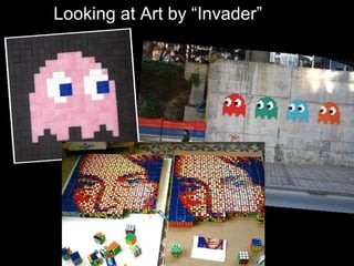 Looking at Art by “Invader”   