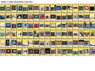 PARIS / 1000 INVADERS: 810-933
 