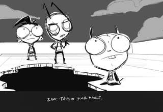 Invader ZIM Storytest