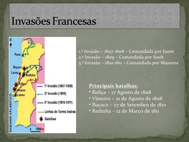 Cronologia Das Invasões Francesas Em Portugal