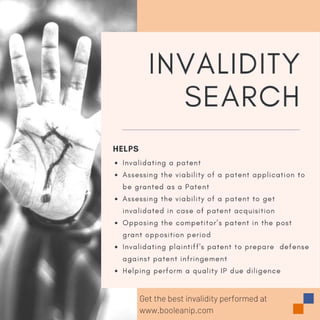 Invalidity search