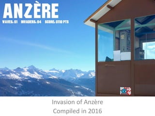 Invasion of Anzère
Compiled in 2016
 