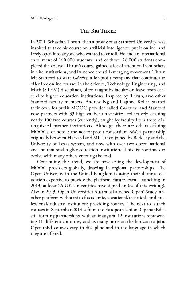 Invasion Of The Moocs The Promises And Perils Of Massive Open Online