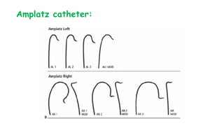 Amplatz catheter:
 