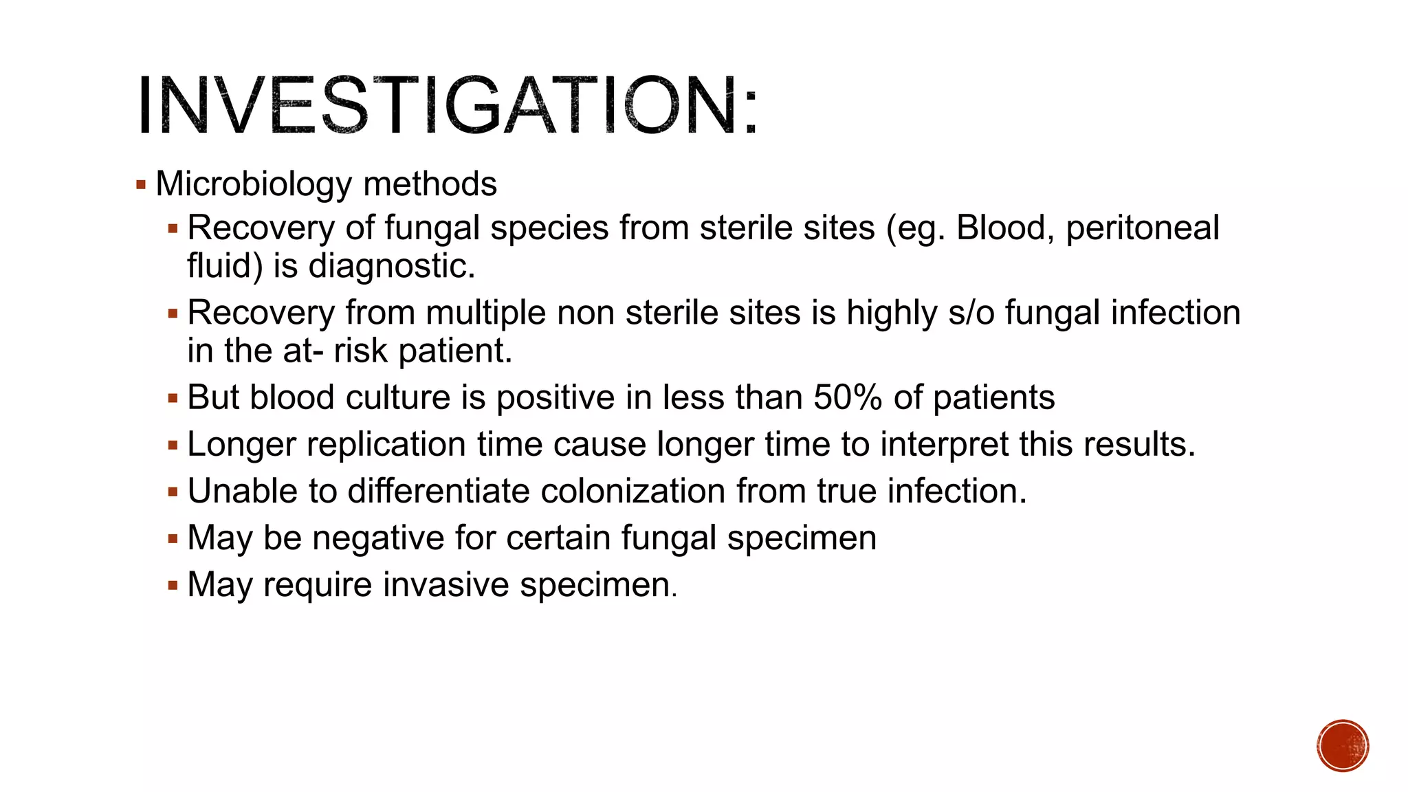 Invasive fungal infection in icu | PPTX