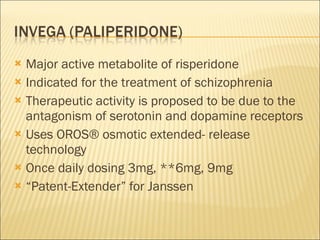 Invega Risperdal 3mg
