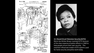 Cctv Invention Invenctions by Women | PPTX